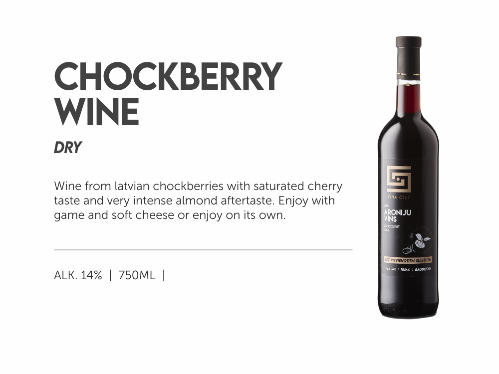 chockberry wine - dry